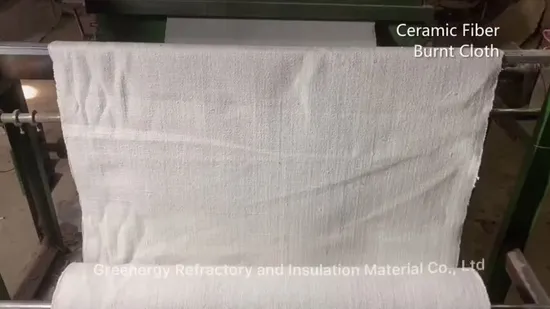 Greenergy Keramikfaser-Isolierung, gebranntes Stoff-Keramikprodukt